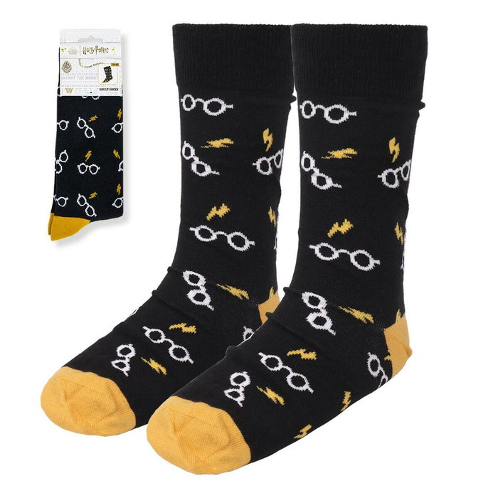 Cerdá Calcetines Harry Potter Glasses & Lightning Talla 38-45 Azul