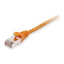 EQUIP Cable de Red Patch 615577 Cat6 S/FTP 50m Naranja, RJ-45 Macho Derecho, PoE+, LSZH, 250 MHz, Conector Moldeado
