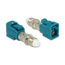DeLOCK Adaptador Conector FAKRA Z Hembra a FME Hembra - 88928, Bolsa de Plástico