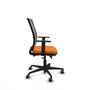 PIQUERAS Y CRESPO Silla de oficina Haches Naranja y Gris