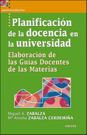 Planificación docencia en universidad, M.A. Zabalza - NARCEA
