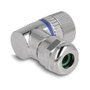 DeLOCK Conector M12 Codificación A 4 Pines Hembra con Conexión por Tornillo 90° Metal