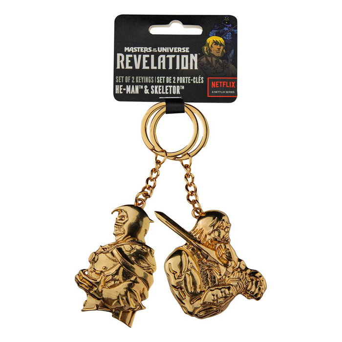 Amos del Universo: Revelación Pack de 2 llaveros He Man & Skeletor Amos del Universo: Revelación Pack de 2 llaveros He Man & Skeletor