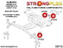 StrongFlex 271530A TRASERO EJE SOPORTE SPORT