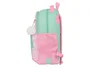 Safta Mochila Doble Adaptable a Carro Glowlab Amazing