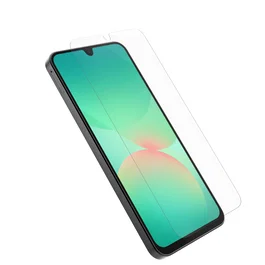 OtterBox Glass Series Protector de pantalla para Samsung Galaxy A26 5G, Transparente, Resistente a caídas y rayones
