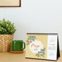 Finocam Calendario de Sobremesa 2026 Flower Journal 210x150 mm