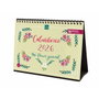 Finocam Calendario de Sobremesa 2026 Flower Journal 210x150 mm