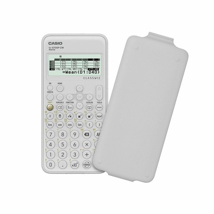 Casio Calculadora Científica ClassWiz FX-570 SP CW Blanca Casio Calculadora Científica ClassWiz FX-570 SP CW Blanca