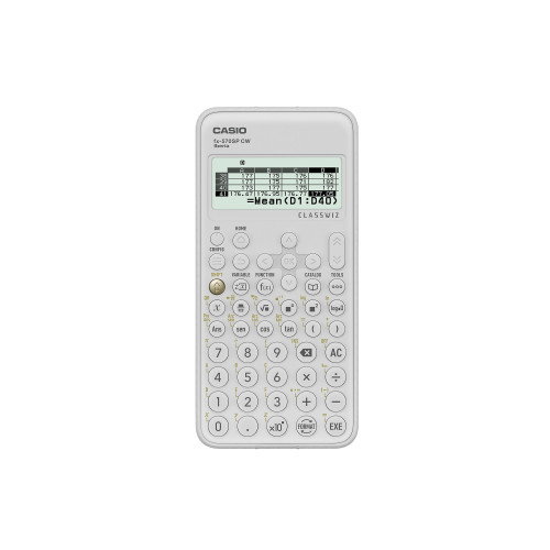 Casio Calculadora Científica ClassWiz FX-570 SP CW Blanca Casio Calculadora Científica ClassWiz FX-570 SP CW Blanca