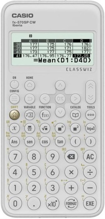Casio FX-570 SP CW ClassWiz Blanca