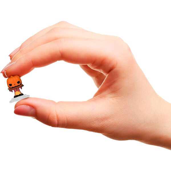 Funko Blister 4 figuras Bitty POP Disney Pesadilla Antes de Navidad Pumpkin King