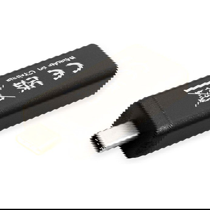 VALUE Adaptador USB Type C a HDMI 4K 60Hz 3840x2160 Negro para Monitor TV Laptop