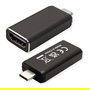 VALUE Adaptador USB Type C a HDMI 4K 60Hz 3840x2160 Negro para Monitor TV Laptop