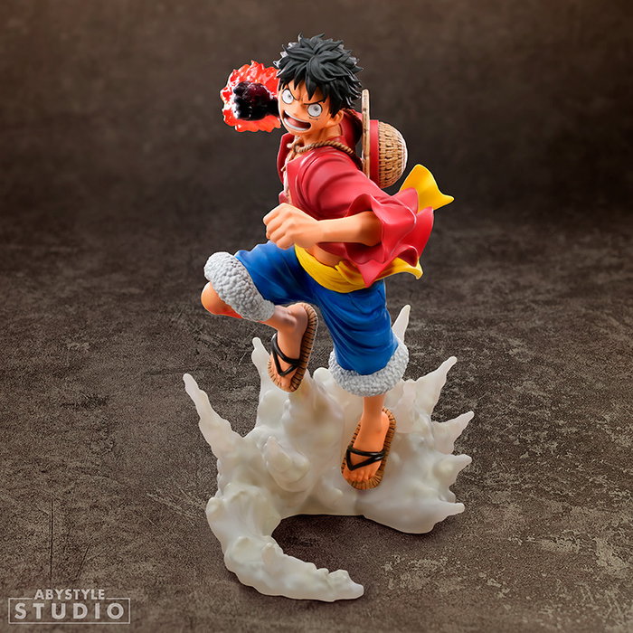ABYstyle Studio SFC Figura Coleccionable Monkey D. Luffy Ataque Red Hawk 1/10 One Piece PVC 16 cm Oficial