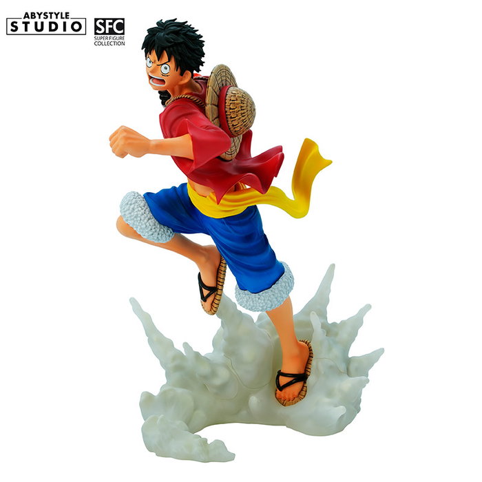 ABYstyle Studio SFC Figura Coleccionable Monkey D. Luffy Ataque Red Hawk 1/10 One Piece PVC 16 cm Oficial