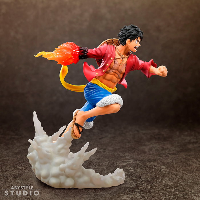 ABYstyle Studio SFC Figura Coleccionable Monkey D. Luffy Ataque Red Hawk 1/10 One Piece PVC 16 cm Oficial