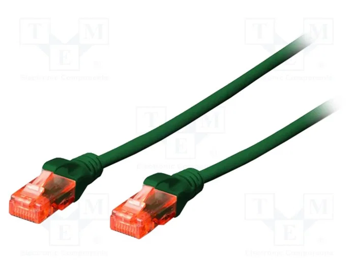 DIGITUS Patch Cord Cat 5e U/UTP 1m Verde DIGITUS Patch Cord Cat 5e U/UTP 1m Verde