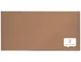 Nobo Tablero de anuncios de corcho Essence con marco de aluminio 240x120 cm