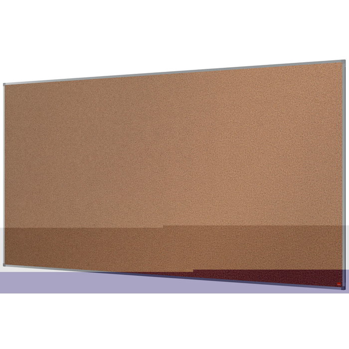 Nobo Tablero de anuncios de corcho Essence con marco de aluminio 240x120 cm