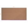 Nobo Tablero de anuncios de corcho Essence con marco de aluminio 240x120 cm