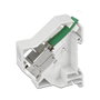 DeLOCK 86414 Soporte Keystone para Rieles DIN con rotación de 180°
