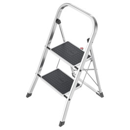 Hailo K70 StandardLine Escalera de tijera de 2 peldaños