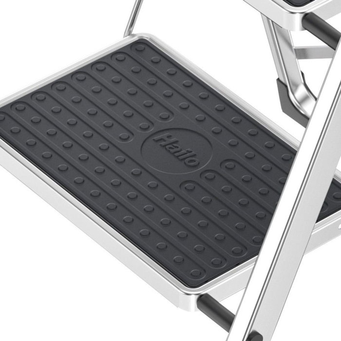Hailo K70 StandardLine Escalera de tijera de 2 peldaños