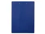 Q-connect Portanotas Plástico Reciclado DIN A4 Azul Grosor 2,1 mm