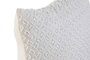 DKD Home Decor Cojin Boho Blanco Bordado 60 x 60 x 60 cm