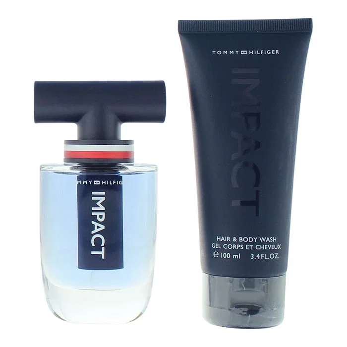 Tommy Hilfiger Set Impact Eau De Toilette y Gel de Ducha para Hombre Tommy Hilfiger Set Impact Eau De Toilette y Gel de Ducha para Hombre