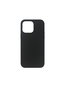 eSTUFF Funda de Silicona para iPhone 14 Pro Max - Diseño MADRID Color Negro, Protección Completa con Forro de Microfibra