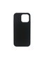 eSTUFF Funda de Silicona para iPhone 14 Pro Max - Diseño MADRID Color Negro, Protección Completa con Forro de Microfibra