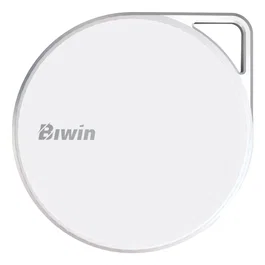 Biwin Amber PM2000 - Unidad SSD Portátil 512 GB, USB-C 3.2 Gen 2x2, Velocidad Lectura 2000 MB/s, Color Blanco, con Cable Tipo C y Fijación Magnética