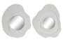 DKD Home Decor Espejo MDF 35x2x30,5 Blanco Surtido