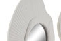 DKD Home Decor Espejo MDF 35x2x30,5 Blanco Surtido