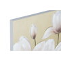 DKD Home Decor Set de 2 Cuadros de Lienzo Amapolas 80x80 cm