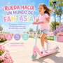 JugaToys Patinete de 2 ruedas plegable Unicorn 76,5x26,5x61cm