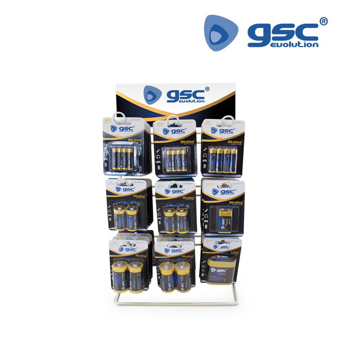 GSC Evolution Expositor Batteries para pilas