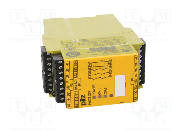 PILZ PNOZ X3P Relé de seguridad 24-240VAC/DC