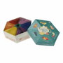 Basics Caja de té hexagonal con 6 sabores, 60 bolsas