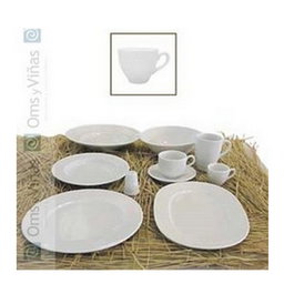 OMS Blu Bl. Taza Conica Moca 0,09 (Set de 12)