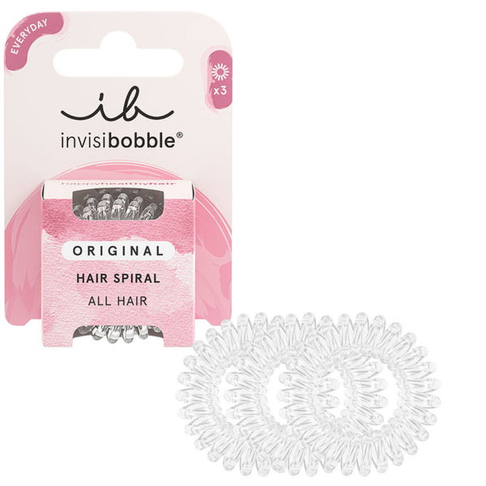 Invisibobble Crystal Clear 3 unidades Producto Original
