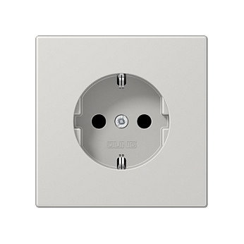 Jung LS1520LG SCHUKO Steckdose 16A 250V LS lichtgrau Jung LS1520LG SCHUKO Steckdose 16A 250V LS lichtgrau