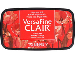Tsukineko Almohadilla de tinta VERSAFINE Rojo tulipán 76x35mm