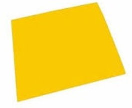 FAIBO Blíster de 10 Láminas de Goma Eva Amarillo 20x30 cm