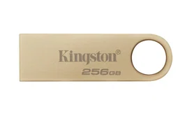 Kingston DataTraveler SE9 G3 Unidad Flash USB 3.2 Gen 1 256GB, Oro, DTSE9G3/256GB, 220 MB/s lectura, 100 MB/s escritura