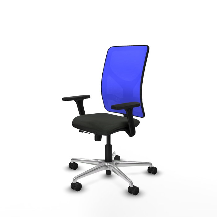 PIQUERAS Y CRESPO Silla de oficina Motilla con mecanismo Sincro/Traslack, Azul y Negro PIQUERAS Y CRESPO Silla de oficina Motilla con mecanismo Sincro/Traslack, Azul y Negro