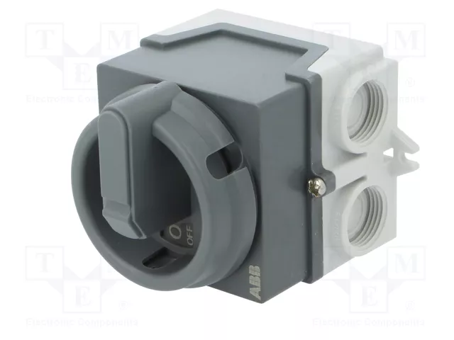 ABB Interruptor de leva 20A con 2 posiciones estables y carcasa gris