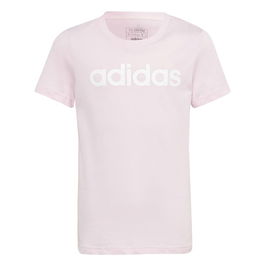 Camiseta de Manga Corta Infantil Adidas G Lin T Rosa 40